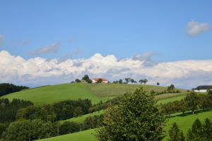 Ausblick in die Landschaft